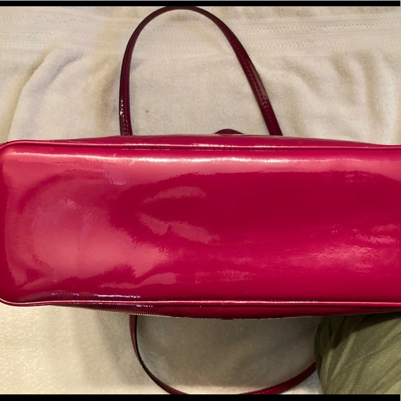 Coach Patent Leather Monogrammed “C” Tote Bag - Picture 11 of 12